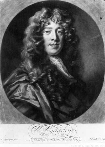 William Wycherley by Peter Lely